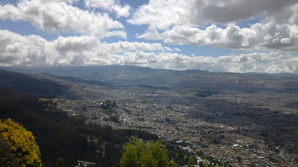 Blick über Bogotá (c) DPSG